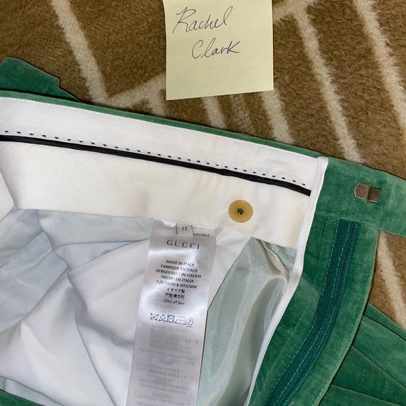 Gucci Pre-Fall 2019 Velvet Trousers size 52 IT (42 US) - Picture 4 of 7